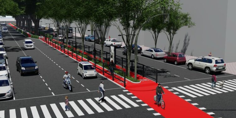 Abrigos de ônibus na Avenida JK, em frente à antiga Caixa Econômica, serão retirados nesta quinta (8)