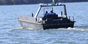 Marinha alerta para ventos de até 75 km/h e risco à navegação no Rio Paraná