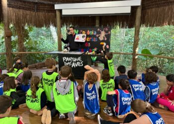 Colônia de Férias do Parque das Aves entra na reta final de inscrições para janeiro