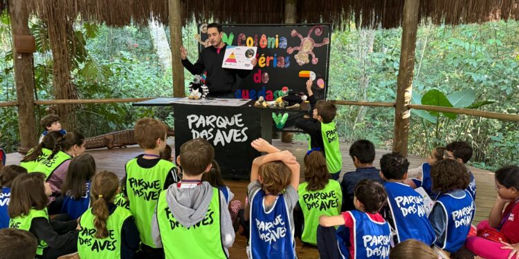 Colônia de Férias do Parque das Aves entra na reta final de inscrições para janeiro
