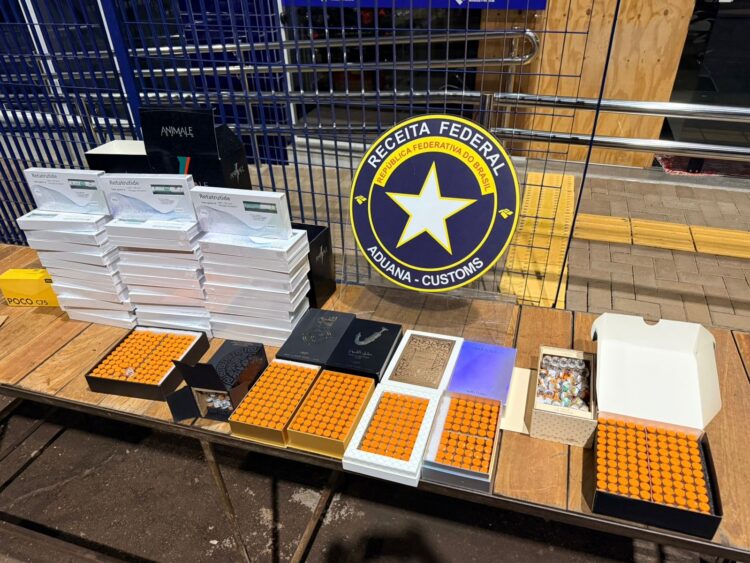 Fiscalização apreende mais de 700 ampolas de medicamentos para emagrecer proibidos pela Anvisa