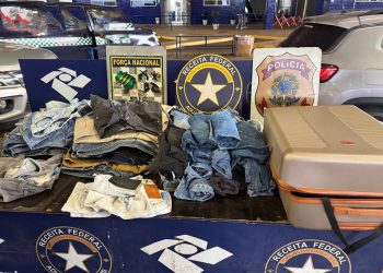 Receita Federal intercepta cocaína escondida em bagagem na Ponte da Amizade