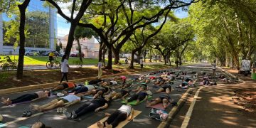 Yoga e solidariedade: evento da AYFI é sucesso de público e marca o Janeiro Branco em Foz