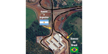 Acesso à ponte entre Brasil e Argentina terá desvios a partir desta sexta