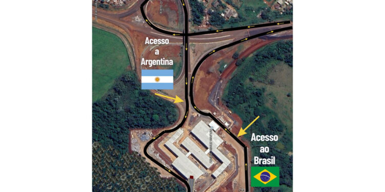 Acesso à ponte entre Brasil e Argentina terá desvios a partir desta sexta