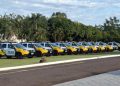 14º Batalhão recebe 12 novas viaturas semiblindadas em Foz do Iguaçu