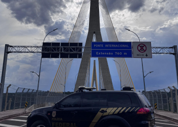 Foragido por tráfico internacional é preso pela PF na Ponte da Integração