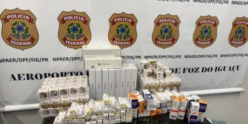 Polícia Federal prende dois passageiros com medicamentos no Aeroporto de Foz do Iguaçu