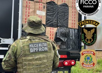 Polícia apreende carga milionária de contrabando que saiu da fronteira