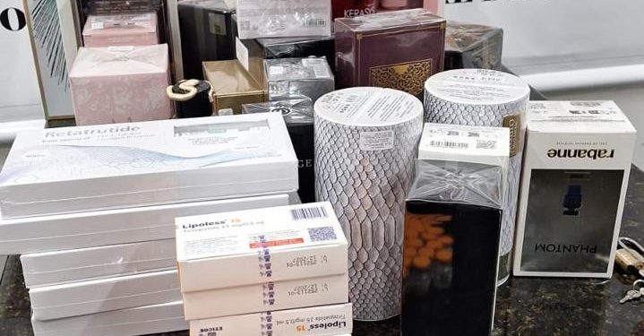 Polícia Federal apreende produtos e medicamentos no Aeroporto