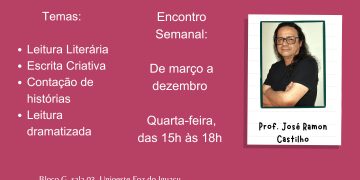 Inscrições Abertas para a Oficina de Arte em Escrita Criativa na Unioeste Foz do Iguaçu