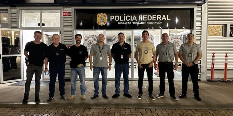 PF recebe comitiva da Direção Nacional de Migração do Paraguai