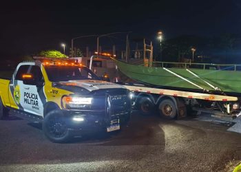 Base recém-inaugurada da Polícia de Fronteira em Santa Helena apreende 1,4 tonelada de maconha