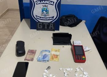 Equipe do GTA apreende cocaína e prende suspeito por tráfico