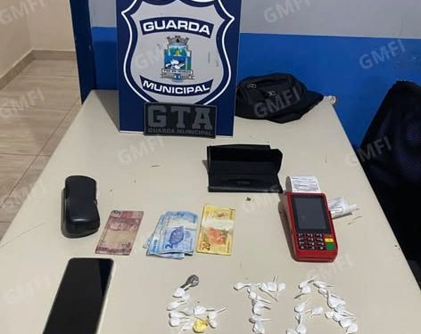 Equipe do GTA apreende cocaína e prende suspeito por tráfico