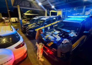 Dupla suspeita de aplicar golpe do falso mecânico é presa na BR-277, em Céu Azul