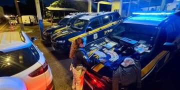 Dupla suspeita de aplicar golpe do falso mecânico é presa na BR-277, em Céu Azul