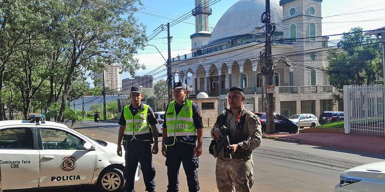 Polícia amplia monitoramento na Mesquita Oriental em Ciudad del Este