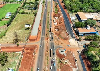 Itaipu avança com obras de viaduto no lado paraguaio de Ciudad del Este