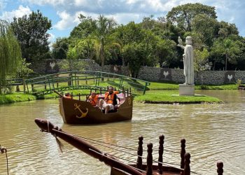Eco Park Foz reativa passeio de pedalinho