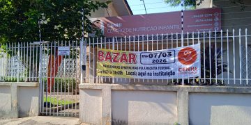 Bazar do Centro de Nutrição Infantil oferece eletrônicos, roupas e perfumes com preços reduzidos