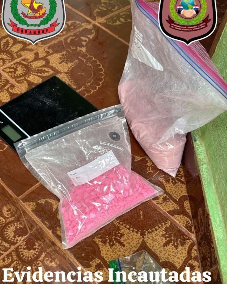 Brasileiro é preso em laboratório de drogas sintéticas descoberto pela polícia em Cidade do Leste