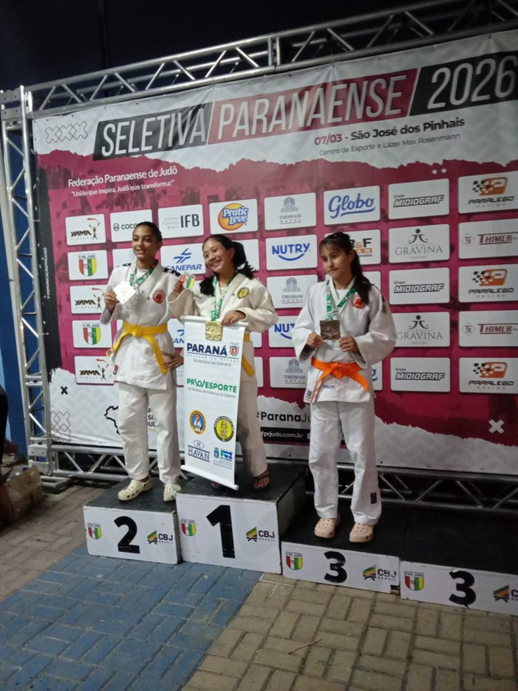 Judoca iguaçuense de 12 anos vence seletiva e garante vaga em competição sul-brasileira