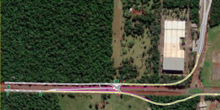 Desvio na Rodovia das Cataratas altera acesso ao Aeroporto e exige atenção de motoristas