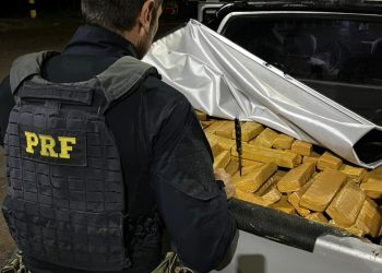 PRF apreende quase 350 quilos de droga na BR-277