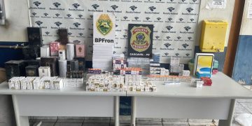 Carga milionária que saiu de Foz do Iguaçu é apreendida pela polícia na BR-277