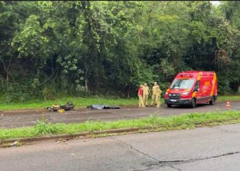 Motociclista morre em grave acidente na Avenida Beira Rio