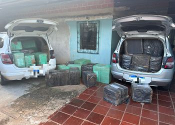 Operação integrada apreende R$ 1 milhão em mercadorias ilegais na região da Ponte da Integração