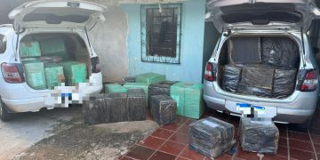 Operação integrada apreende R$ 1 milhão em mercadorias ilegais na região da Ponte da Integração