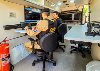 PM recebe módulo móvel e drone para reforçar policiamento em Foz