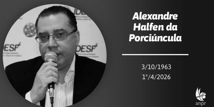 Morre, aos 63 anos, procurador da República Alexandre Porciúncula