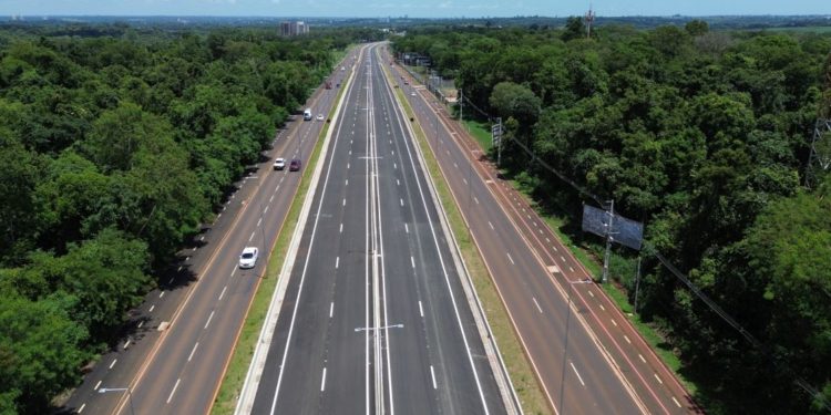 Trecho da Rodovia das Cataratas será liberado nesta quinta-feira (09)
