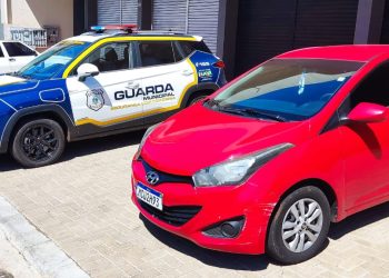 Veículo roubado na BR-277 é recuperado pela Guarda Municipal
