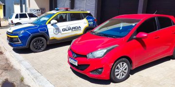 Veículo roubado na BR-277 é recuperado pela Guarda Municipal