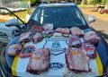 Furto de carnes em supermercados termina com casal preso pela Guarda Municipal